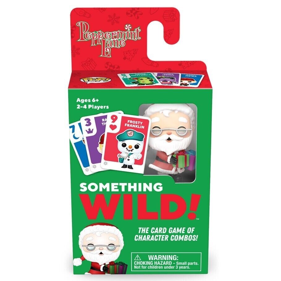 Funko Games: Something Wild! - Peppermint Lane - Santa Claus Card Game /57826