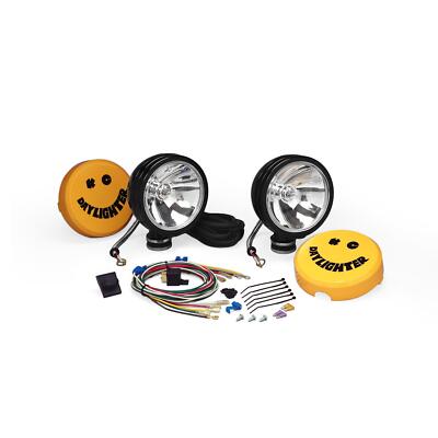 KC HiLiTES 238 -Daylighter 6'' Halogen Light 100w Spot Beam (Pair Pack System)