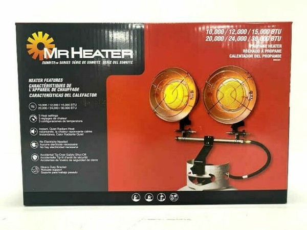 Mr. Heater MHS30T 30000BTU Double Propane Tank Top Heater for sale ...