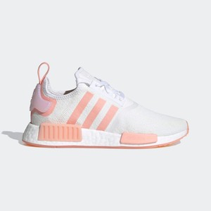 Adidas Originals NMD_R1 W [FV8730] Women Casual Shoes White/Haze Coral |  eBay