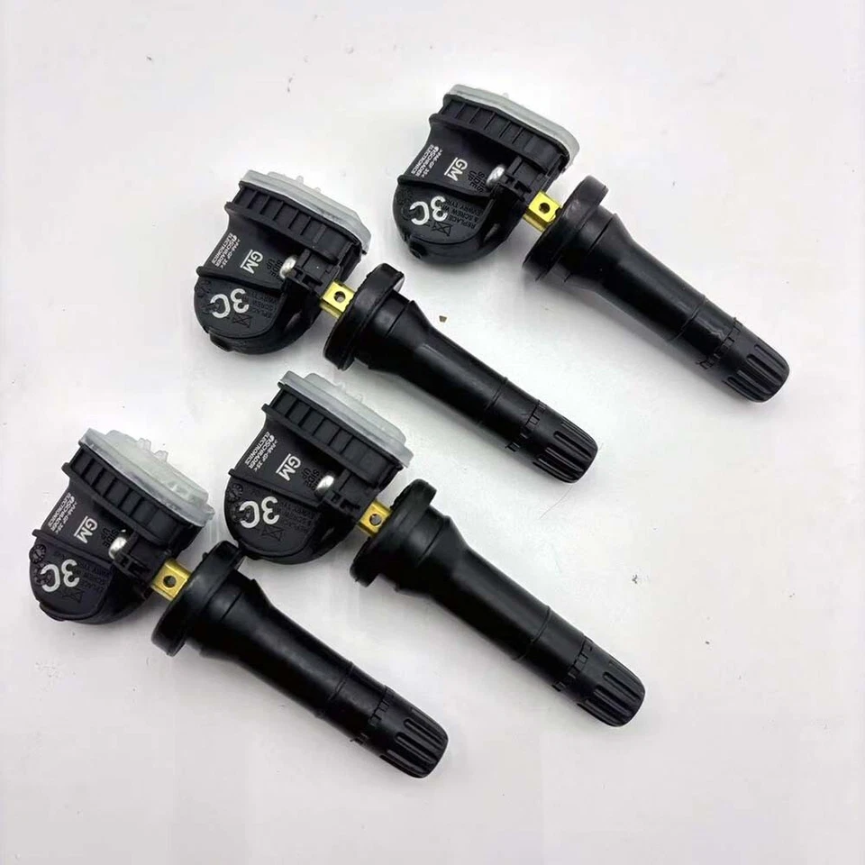 4Pack Genuine Tire Pressure Monitoring Sensor OEM TPMS For Chevy Model 13540604 Foto 4 de 4