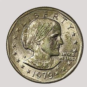 United States Coin 1979 Susan B Anthony Liberty FG - Frank Gasparro One Dollar