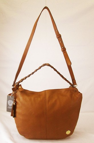** vince camuto luela luggage leather hobo bag msrp $258.00
