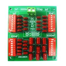 1nF to 9999nF Step-1nF Four Decade Programmable Capacitor Board C35 DIN Rail PLC