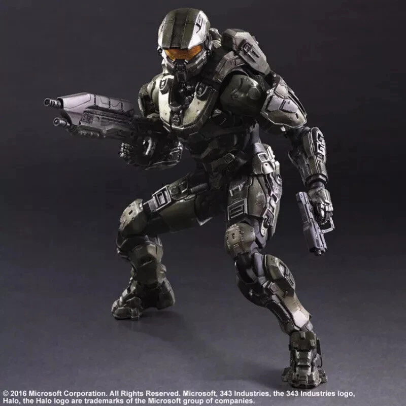 Figura de acción Hot Play Art KAI Halo 5:Guardians Master Chief en caja modelo juguetes Foto 3 de 4
