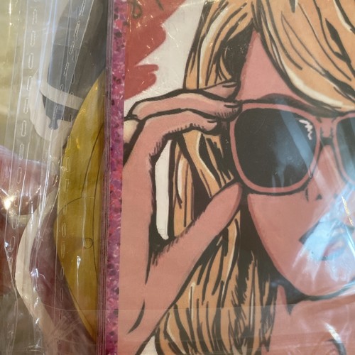 Music Star Taylor Swifty Party Supplies - Hanging Banner / 48 Cupcake Toppers - Picture 4 of 7