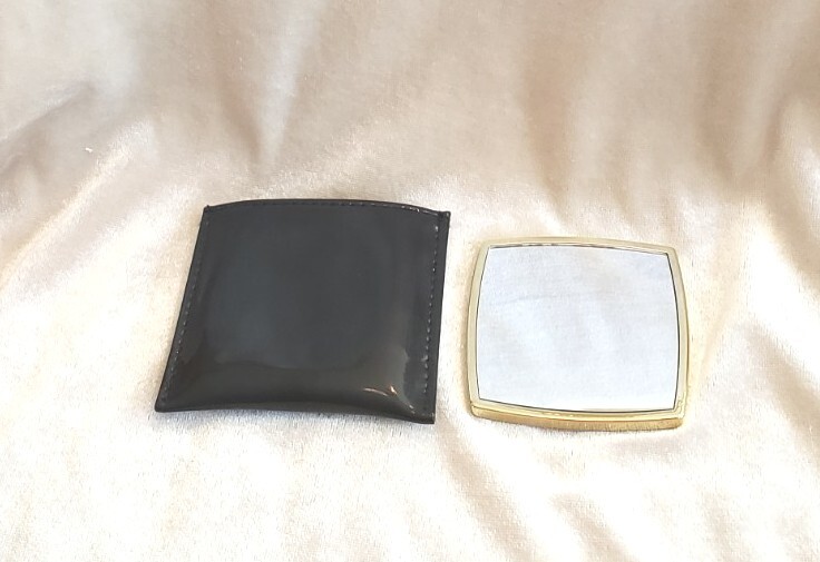 GIORGIO ARMANI Black Handba Mirror cosmetic 3