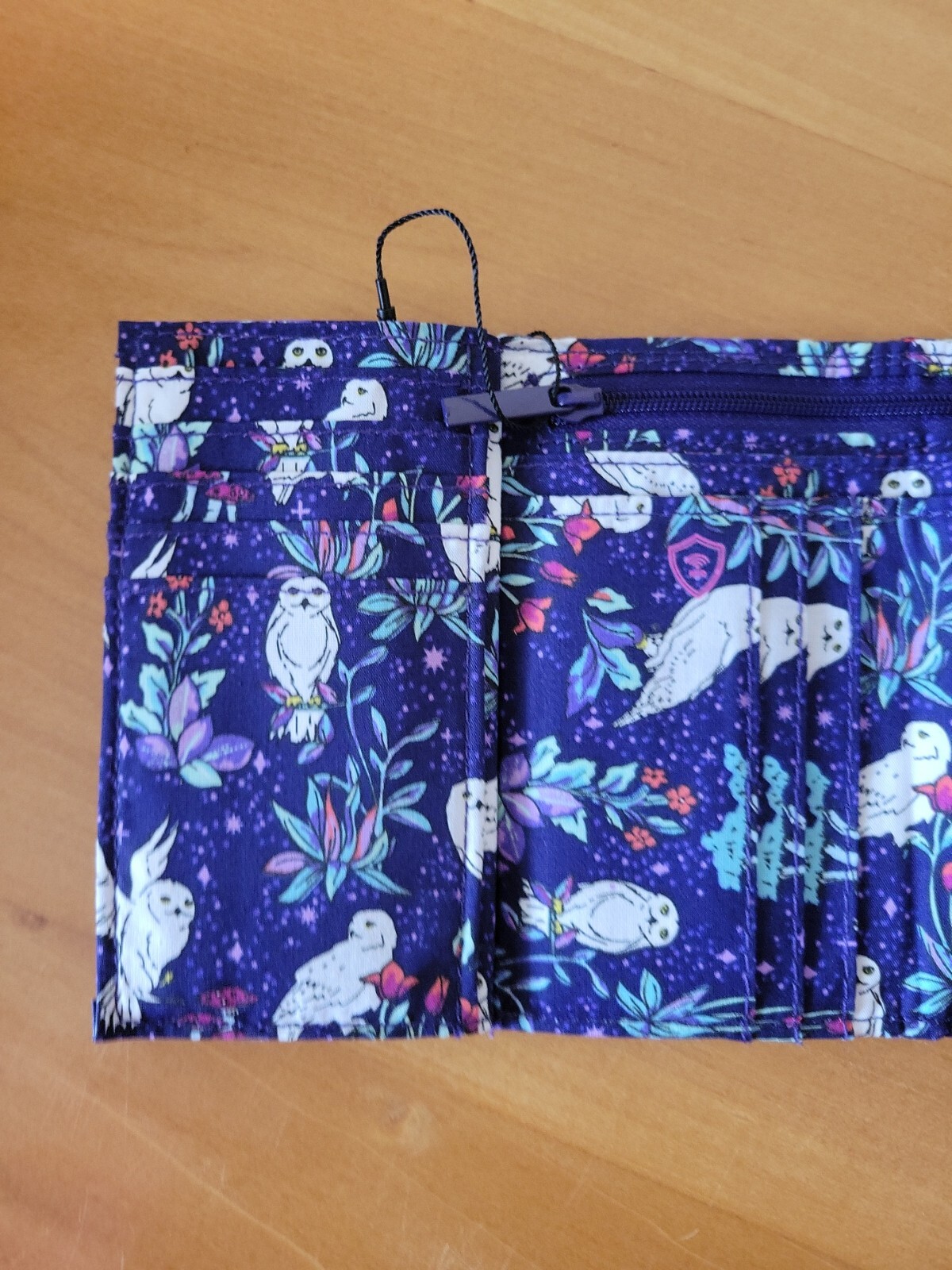 Vera Bradley & Harry Potter Forbidden Forest RFID Riley Compact Wallet