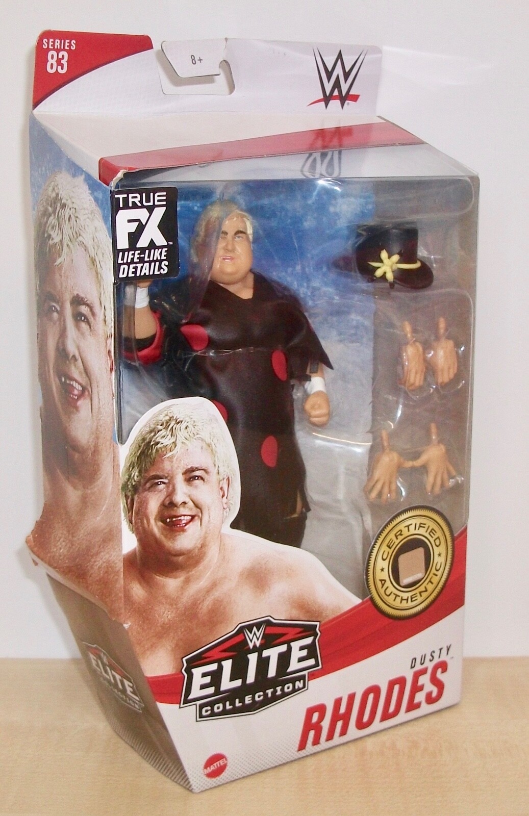 WWE - Dusty Rhodes wrestling figure - Mattel Elite - Series 83 -