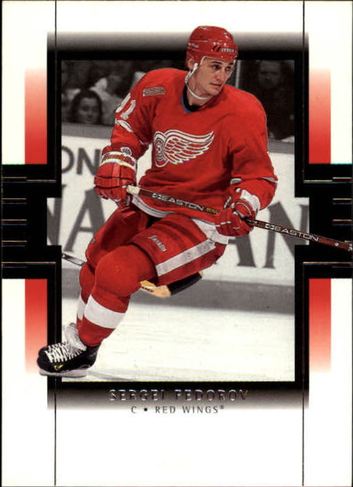 1999-00 SP Authentic Red Wings Hockey Card #33 Sergei Fedorov | eBay