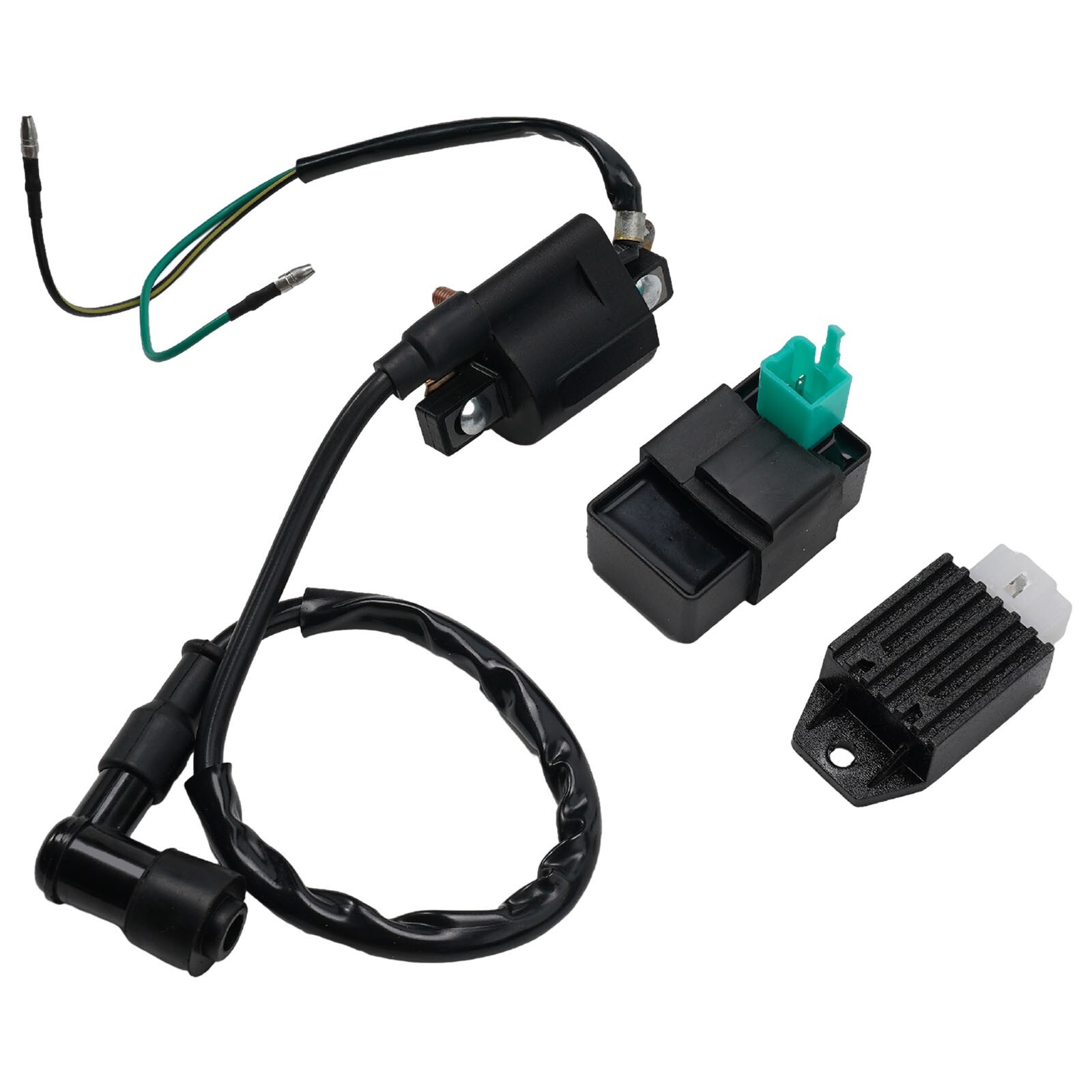 Ignition Coil & CDI Box & Rectifier Regulator For Motorcycle Bike Scooter Parts eBay