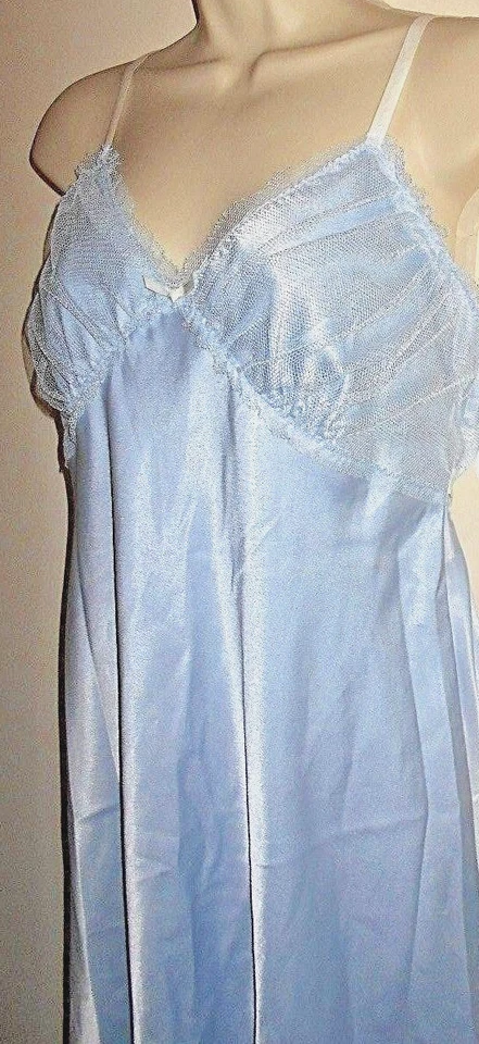 Mujeres Raro Vera Wang Divertido Sedoso Sexy Lencería Femenina Vestido Sin Mangas Talla L Foto 4 de 4