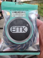 EMK 90 degree Digital Optical Audio cable for PS4, Xbox, computer 5 ft NEW