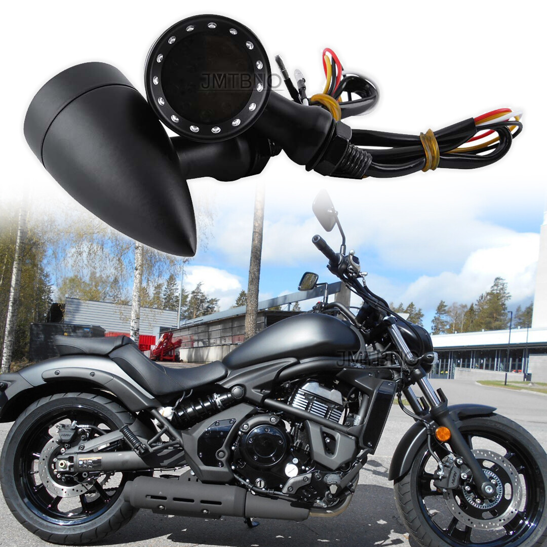 For Kawasaki Vulcan S 650 900 1500 Motorcycle LED Bullet Turn