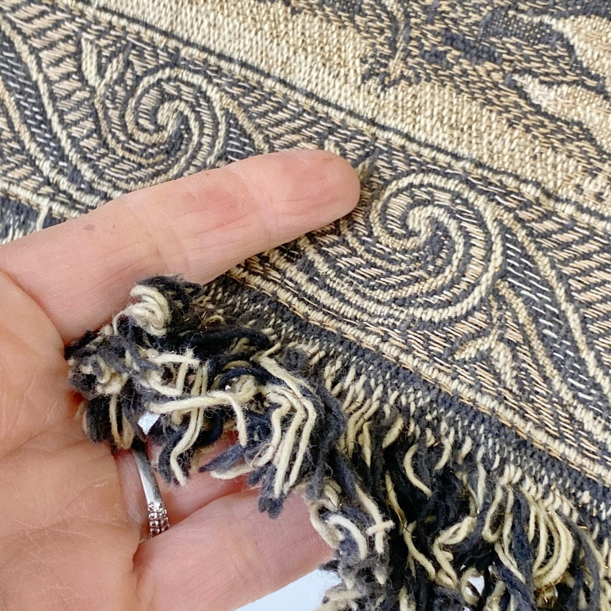 Petit Coureur De Table Tapisserie Française Jacquard - 17 X 16, Ornement