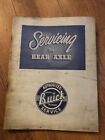 1950s Buick Rear Axle Service Training Manual Original Early 50s