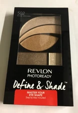 New Revlon PhotoReady Eye Contour Kit Eye Shadow #502 BEIGE BROWN NEW AND SEALED