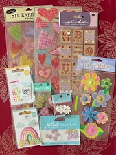 Lot #921 Jolee's Sticko Doodlebug & More Beautiful Stickers Embellishments Rare