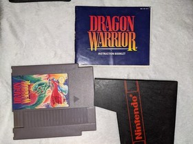 Dragon Warrior (Nintendo NES, 1989) rare star varient CIB