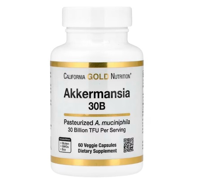 california gold nutrition akkermansia + probiotics glp-1 complex reviews California Gold Nutrition, Akkermansia 30B, 60 Veggie Capsules, 30 Billion  TFU