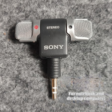 SONY ECM-DS70P Laptop Phone Microphone Recording Interview Machine mini Mic
