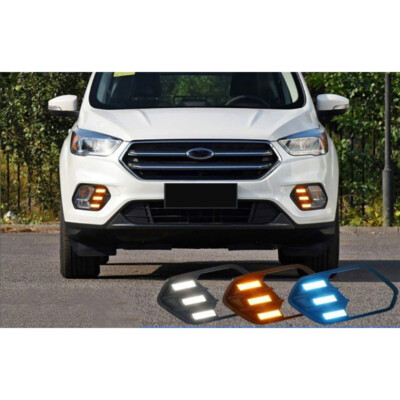 For FORD ESCAPE KUGA 2017-2019 LED Daytime Running Light DRL w