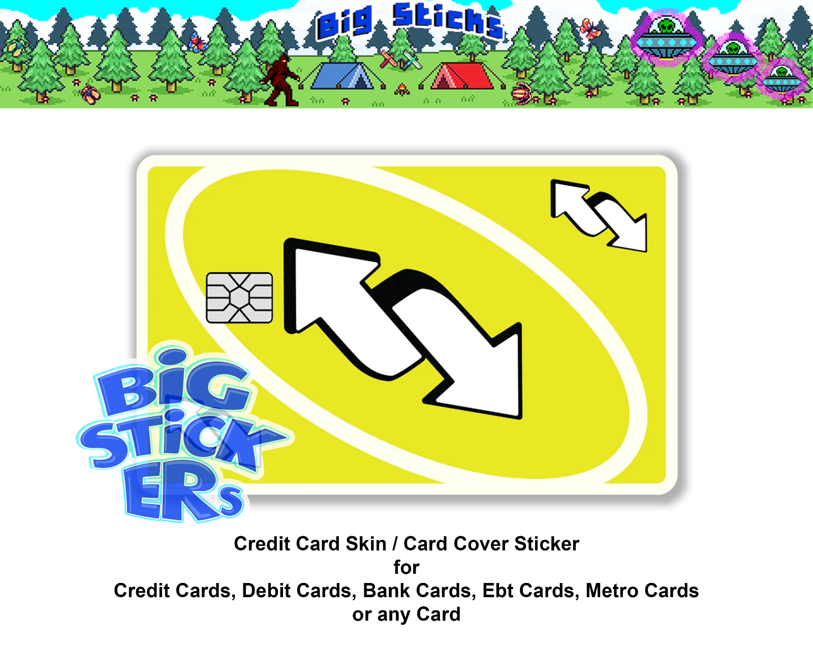 Uno Reverse Credit Card & Debit Card Skin – Flex Design Store