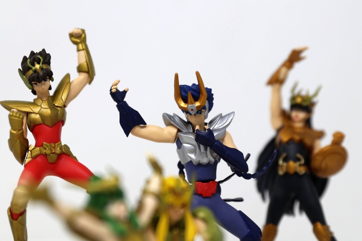 Saint Seiya Gashapon Set of Six Capsule Toys Sealed | eBay
