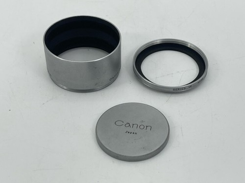 Canon Serenar Series VII f3.5 135mm Lens Hood and Cap