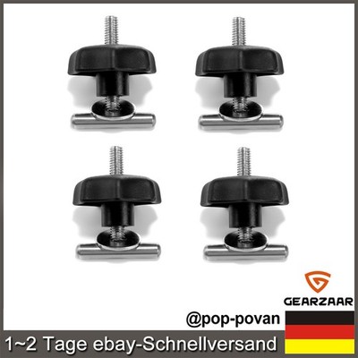4x Bodenplatte Schienensystem Boden Schiene Halterung Für VW T5 T6 MULTIVAN Sbpf