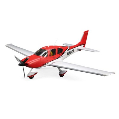 E-flite Cirrus SR22T Red 1.5m BNF Basic EFL15950 Airplanes B&F Electric