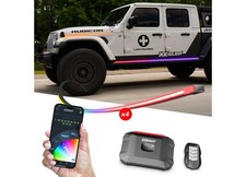 Xk Glow Mx-bg-jp-adv For Jeep Hoodrunning Board Rgbw Accent Light Strip Kit Xk Glow Mx-bg-jp-adv For Jeep Hoodrunning Board Rgbw Accent Light Strip Kit