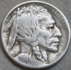 1914 Buffalo Nickel VF.  Free Shipping.