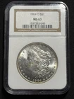 1904 O $1 Morgan Silver Dollar NGC MS63 - Light Toning - Soap Box