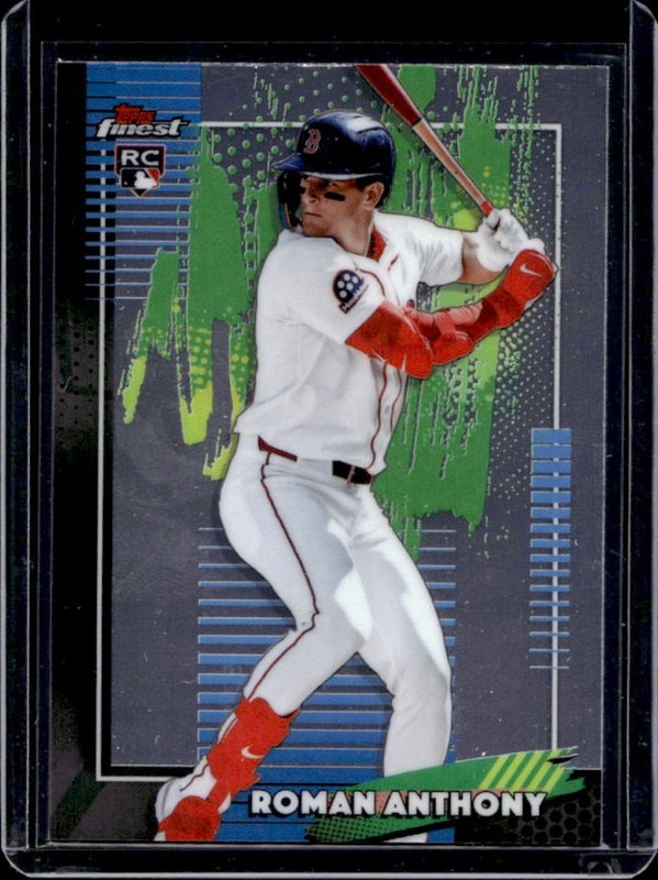 2026 Topps Finest Roman Anthony RC Rookie #52 Red Sox