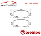 BRAKE PADS SET BRAKING PAD FRONT BREMBO P 78 028 FOR SUBARU FORESTER,XV,IMPREZA