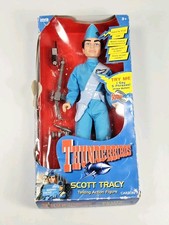 1999 Carlton Thunderbirds Scott Tracy 12" Talking Action Figure READ Vintage