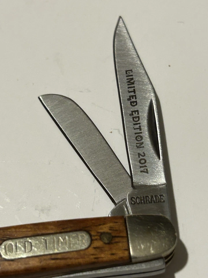 Cuchillo Stockman Schrade Old Timer 17-26 Edición Limitada 2017 Como Nuevo Foto 2 de 4