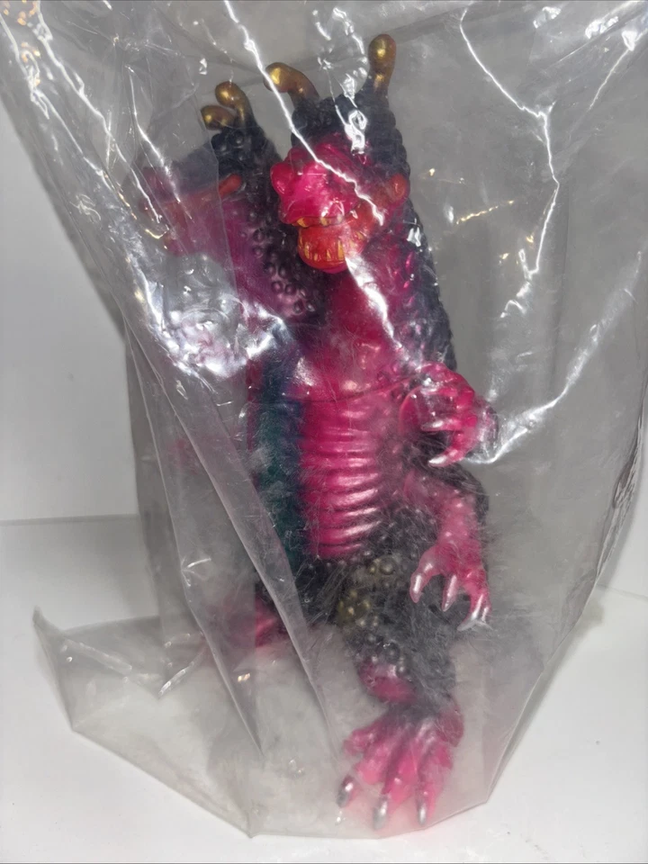 "Figura de vinilo de dos cabezas Kaiju Siccaluna 2008 Shikaruna Koubou DAGIGON Sofubi 9""" Foto 2 de 4