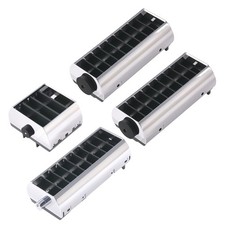 4pcs Ac Air Vent For Chevy Gmc Truck 1981-1987 14014536 Black Chrome