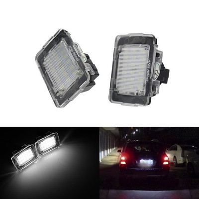 2x LED Kennzeichenleuchte Nummernschild Lampe für Mercedes-Benz V/Vito W447 14+