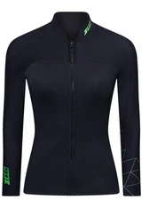 ZCCO Neotec 3mm Neoprene Wetsuit Top Jacket Black M1301-B-XL