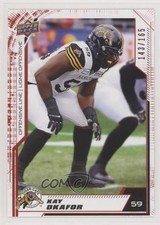 2020 Upper Deck CFL Red 143/165 Kay Okafor #32 r6v
