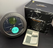 Casio TML-500 MOON GRAPH Wecker Ein St&uuml;ck Geschichte aus 1985 Japan TML-500
