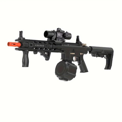 Upgraded Black M416 Gel Ball Blaster Outdoor Splatter Toy – Gel Toy Nation - Picture 4 of 6