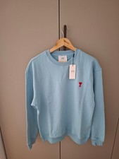 Pullover Sweatshirt Ami Paris Blau Größe M ...