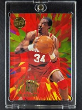 1995 Ultra Power-GOLD MEDALLION #8/10 HAKEEM OLAJUWON 🔥 MINT RARE 1:400 SSP