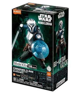 Blokees Star Wars Champion Class Bo-Katan Model Kit Action Figure U.S. English