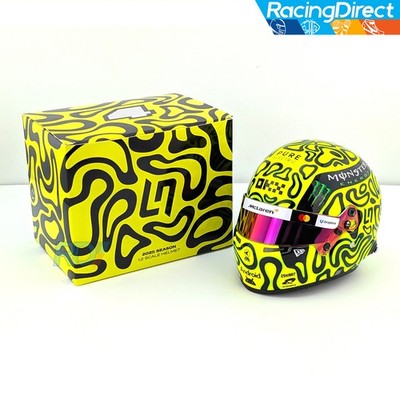 2025 Lando Norris McLaren Mini Helmet - 1:2 Scale Bell F1 Helmet - Model 4100416