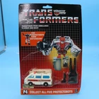 Transformers 1986 G1 FIRST AID ON CARD AUTHENTIC PROTECTOBOT - READ DESCRIPTION